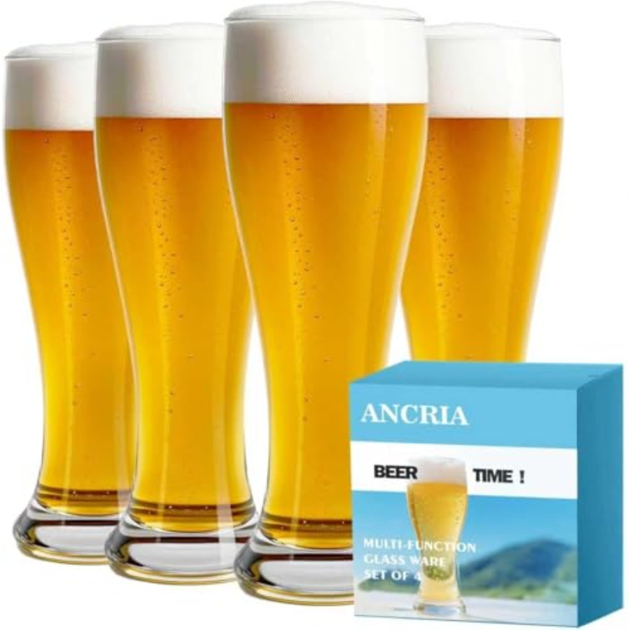 Home Bar Set - Beer Glasses 18.5 oz Pilsner Beer