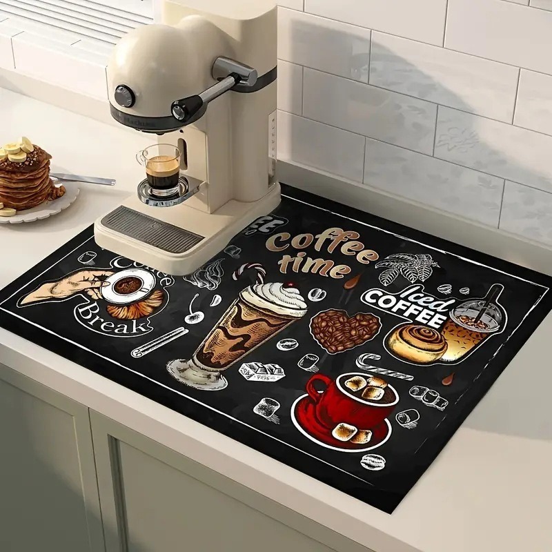 Coffee Mat Absorbent Mat Kitch – Bar Mat Rubber recenzja i cena