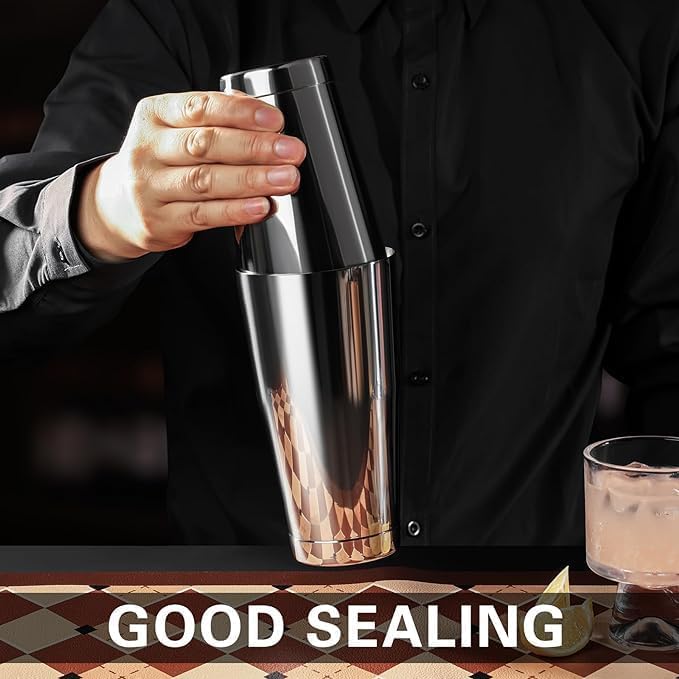 Boston Cocktail Shaker Set 18  – Boston Shaker Set recenzja i cena