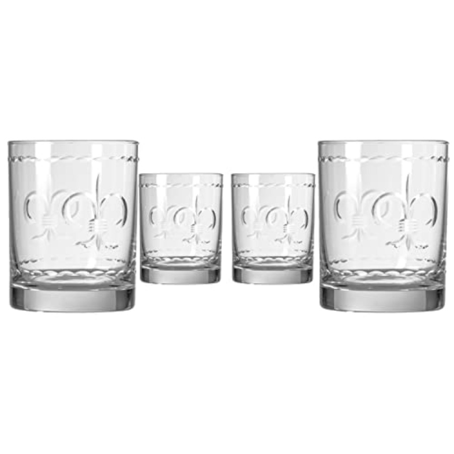 Fleur De Lis Double Old Fashio – Old Fashioned Glass recenzja i cena