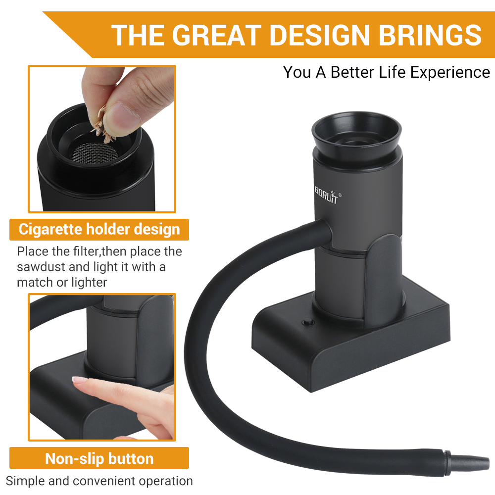 BORUiT SK305 Smoke Infuser Por – Smoking Gun Kit recenzja i cena