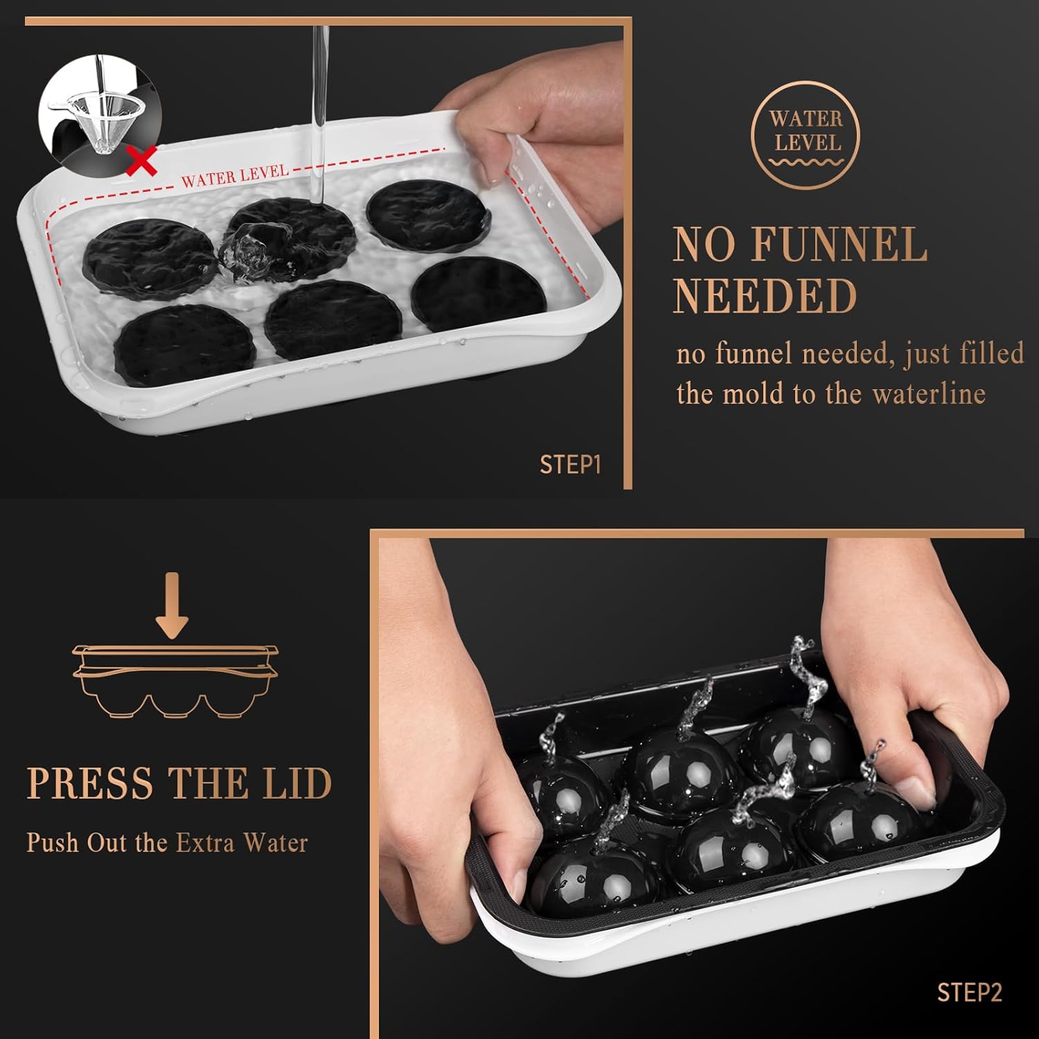 2.2 Inch Round Ice Cube Mold w – Ice Mold Sphere recenzja i cena
