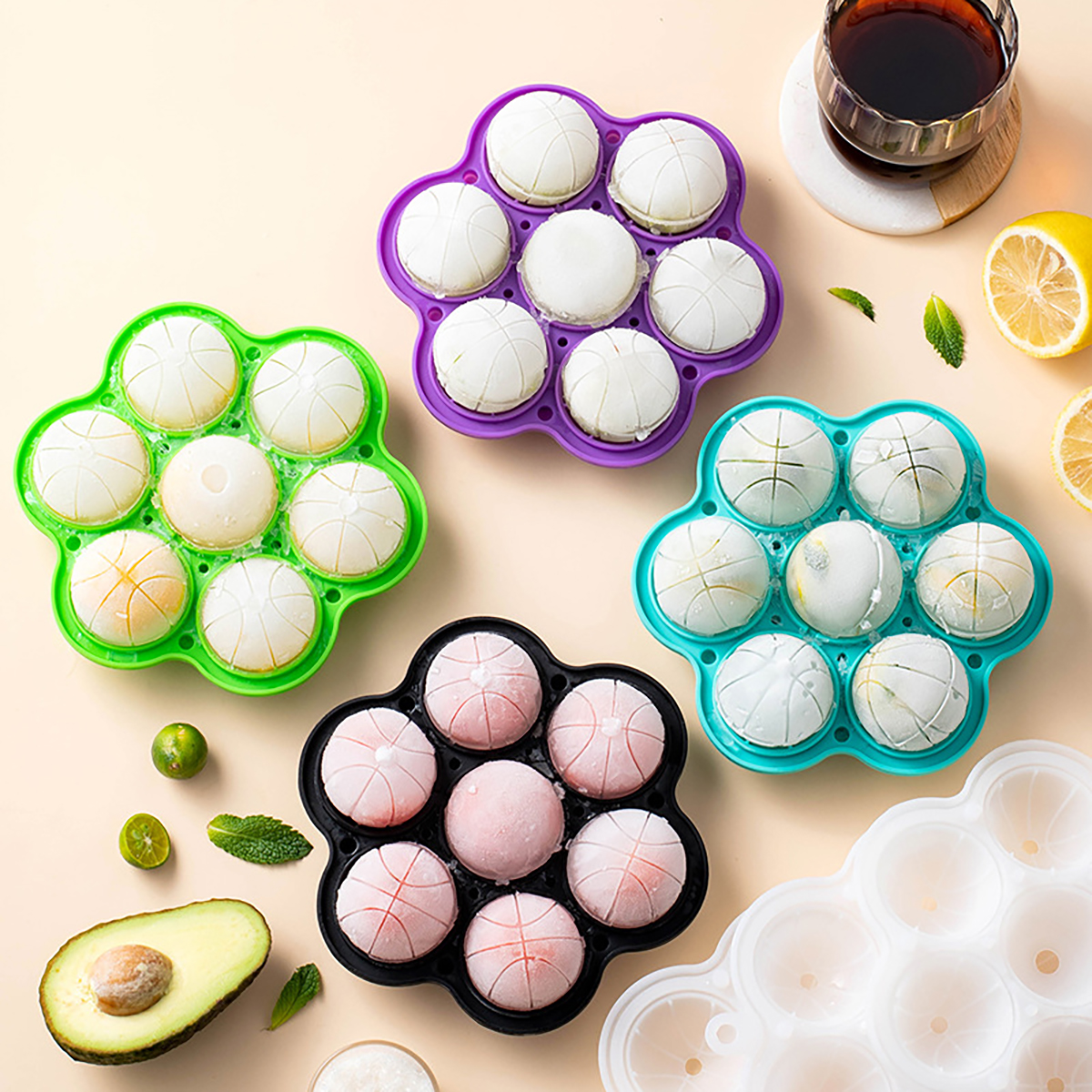 1pc Spherical Silicone Ice Gri – Ice Mold Sphere recenzja i cena