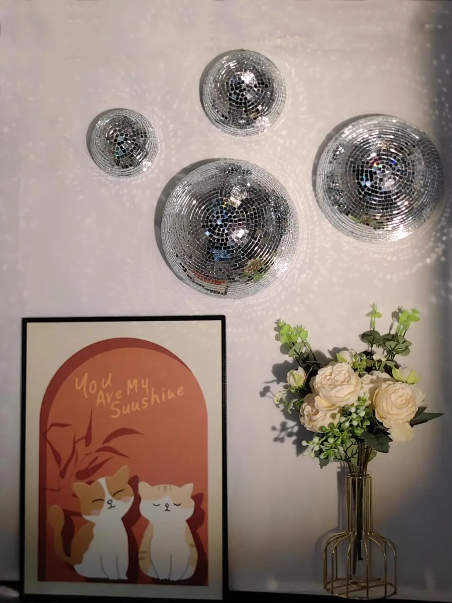 New Wall Disco Ball Mirrored D – Old Fashioned Glass recenzja i cena