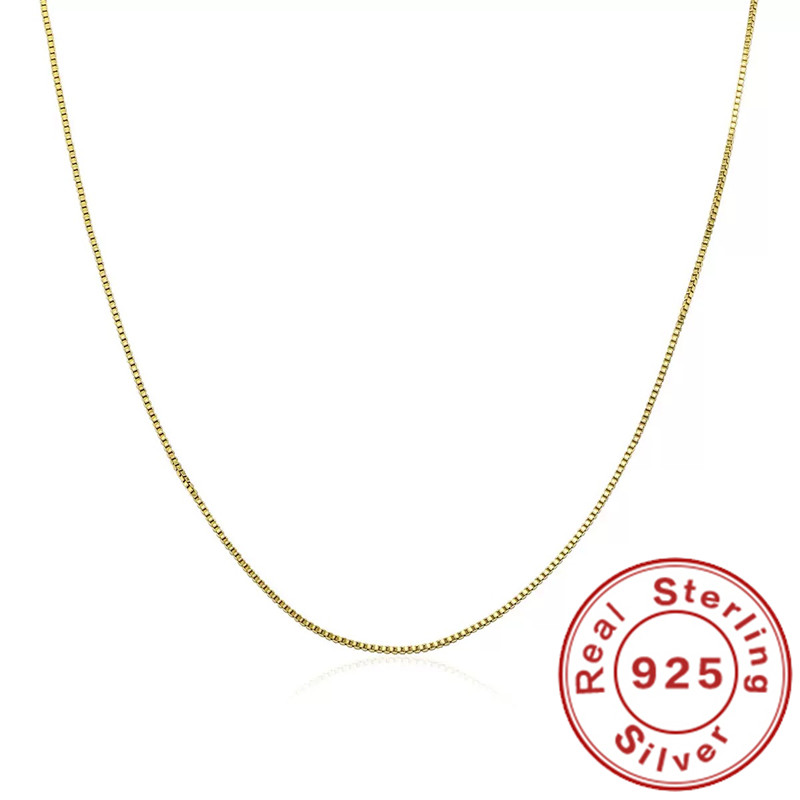925 Sterling Silver Necklace G – Bar Cart Gold recenzja i cena