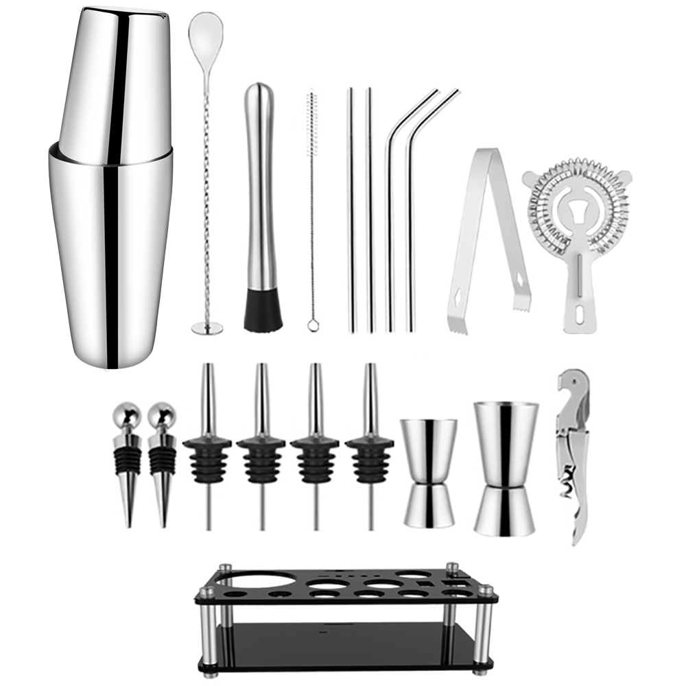 550/750ML Cocktail Shaker Bar  – Boston Shaker Set recenzja i cena