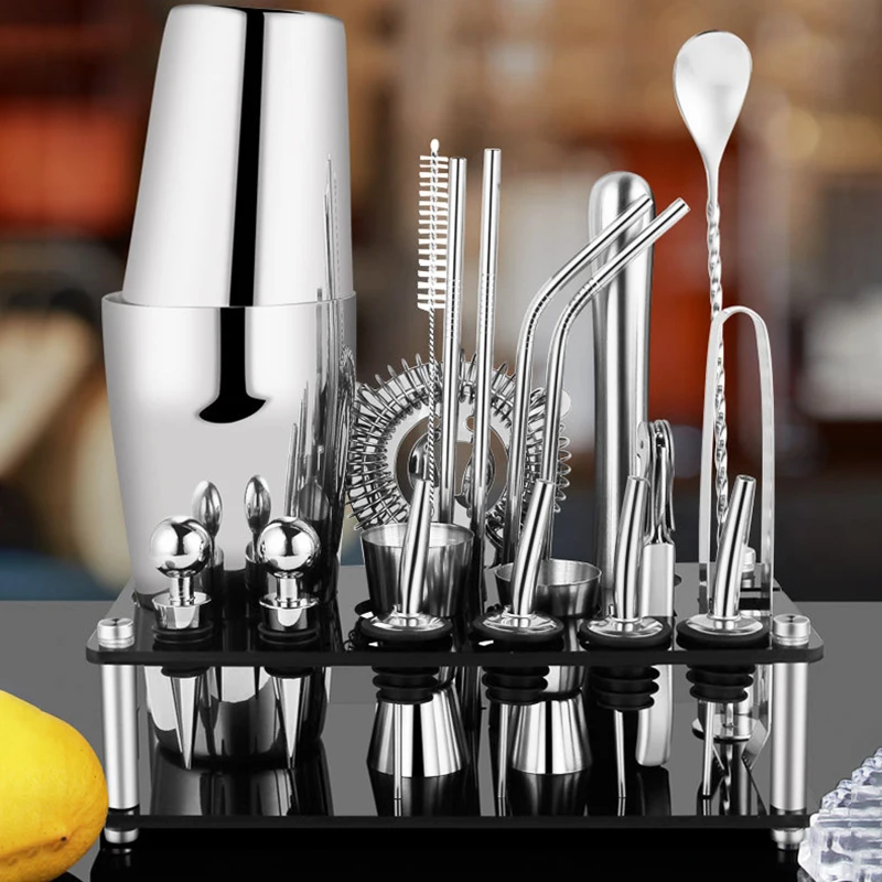 550/750ML Cocktail Shaker Bar  – Boston Shaker Set recenzja i cena