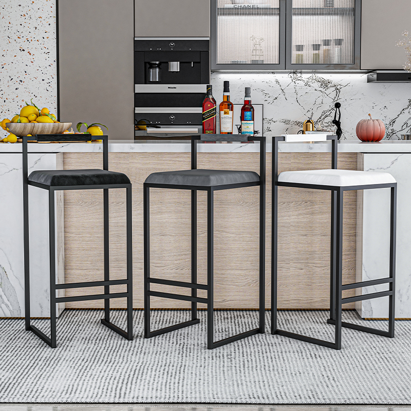 Nordic Velvet Black Bar Chairs – Home Bar Lounge recenzja i cena