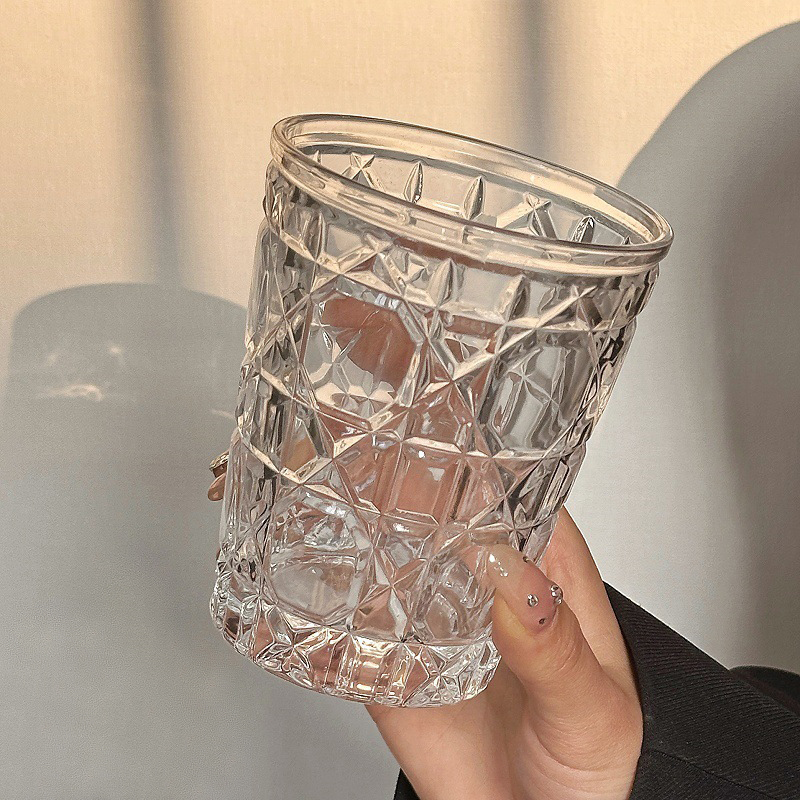 2pcs 310ml Vintage Diamond Pat – Old Fashioned Glass recenzja i cena