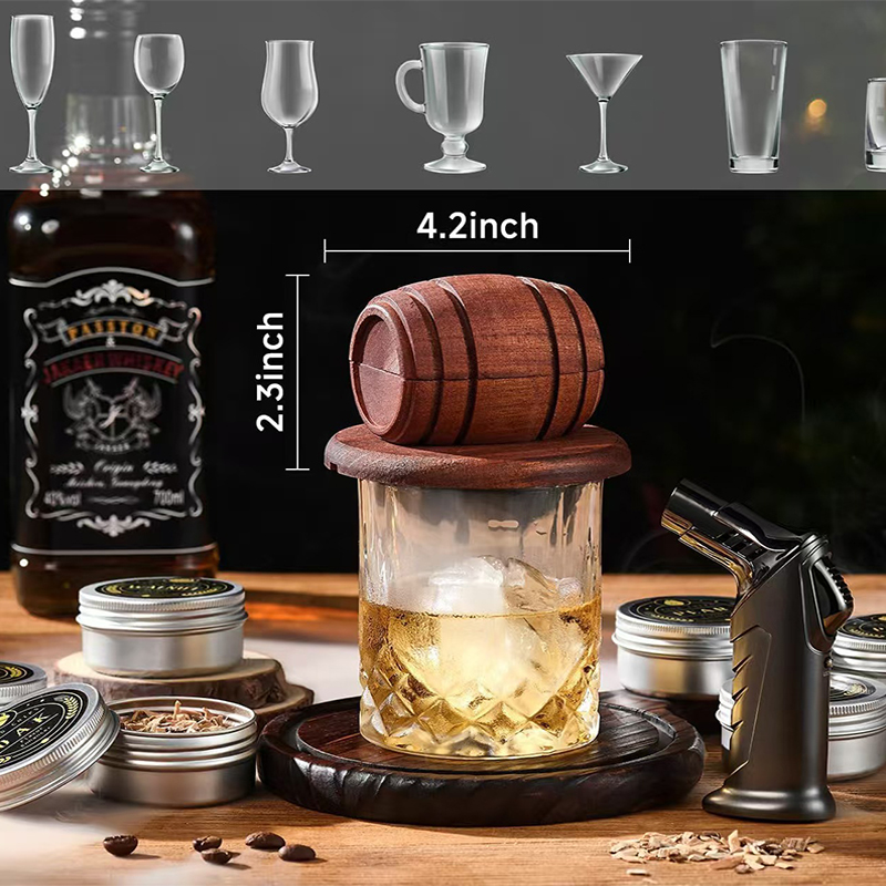 Wooden Cocktail Smoker Kit Smo – Smoking Gun Kit recenzja i cena