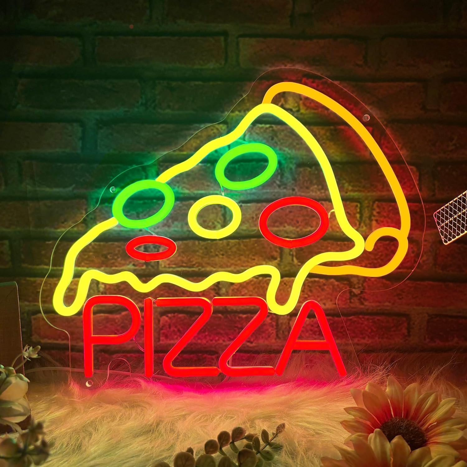 Pizza Neon Sign Business USB L – Home Bar And Kitchen recenzja i cena