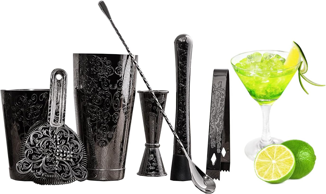Bartender Kit Cocktail Shaker  – Boston Shaker Set recenzja i cena