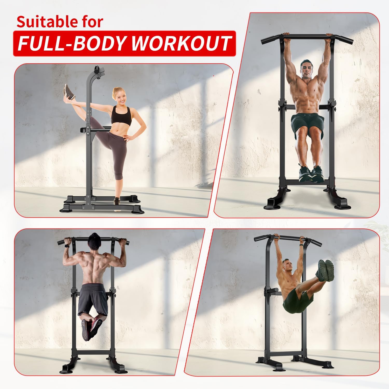 Adjustable Height Pull Up Bar  – Home Bar Stand recenzja i cena