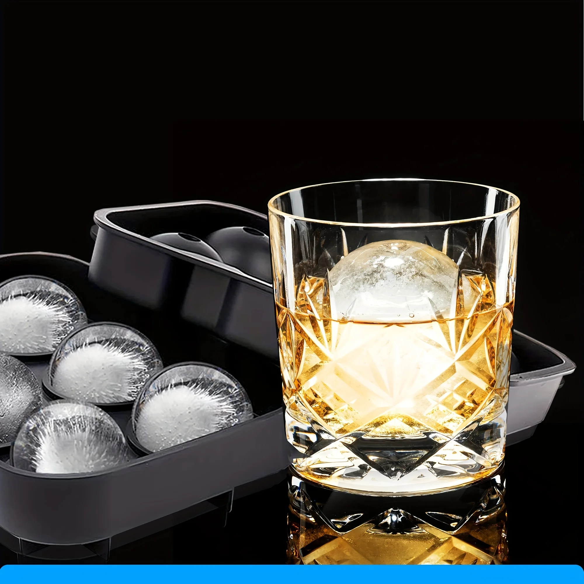 1pc 3D Rose Ice Cube Mold, Squ – Ice Mold Sphere recenzja i cena