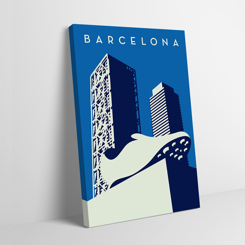 Barcelona Cityscape With Socce – Home Barcelona recenzja i cena