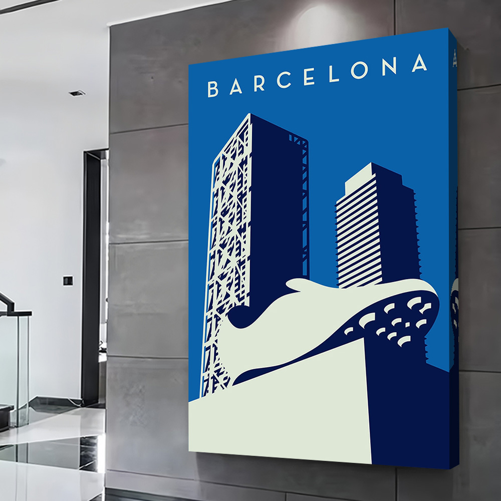 Barcelona Cityscape With Socce – Home Barcelona recenzja i cena