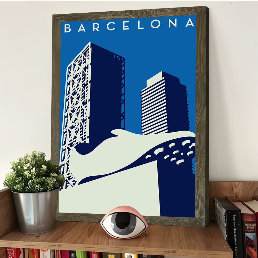 Barcelona Cityscape With Socce – Home Barcelona recenzja i cena