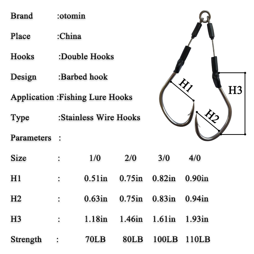 2pairs/bag Slow Fast Jigging H – Jigger Double Sided recenzja i cena