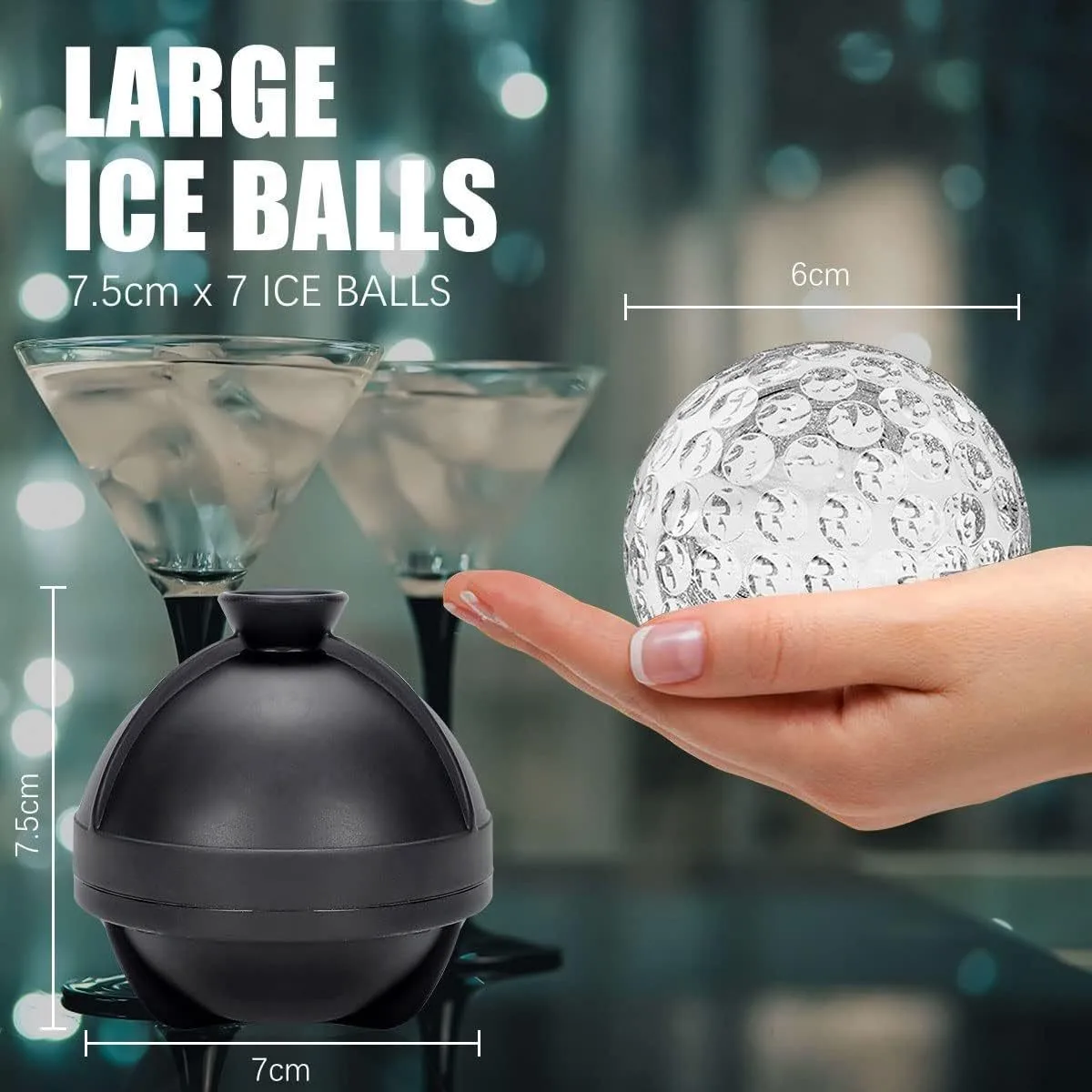 Food Grade Silicone Ice Ball M – Ice Mold Sphere recenzja i cena