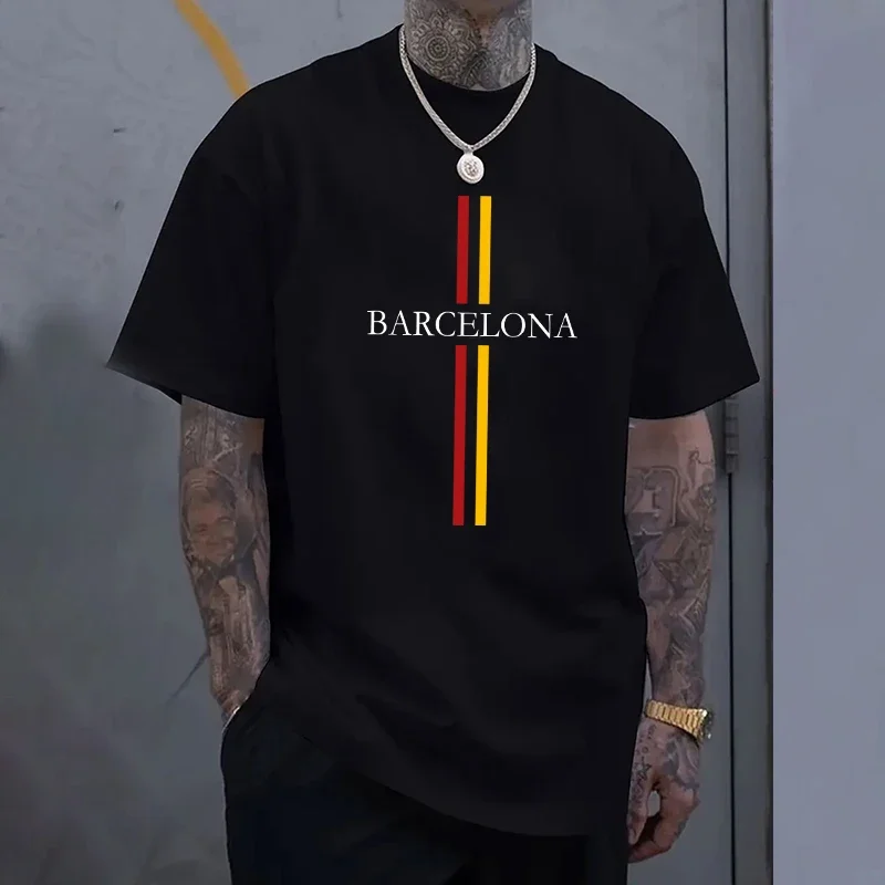 Barcelona Men's Cotton T-shirt – Home Barcelona recenzja i cena