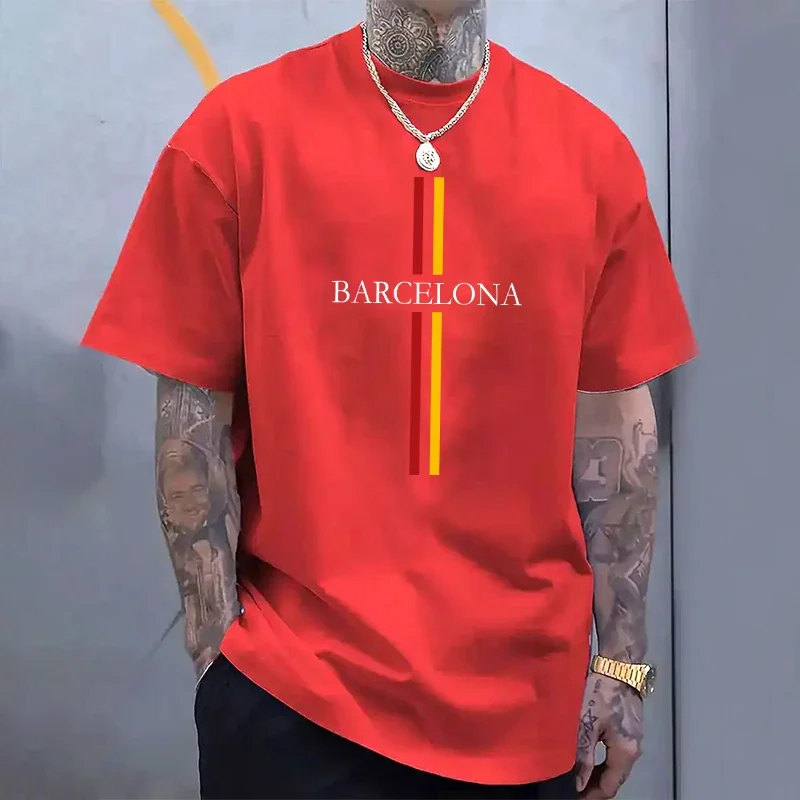 Barcelona Men's Cotton T-shirt – Home Barcelona recenzja i cena