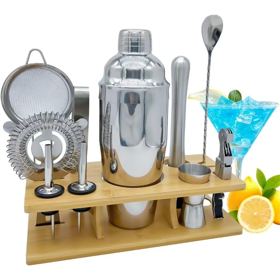 11-Piece Bartender Kit With Co – Boston Shaker Set recenzja i cena