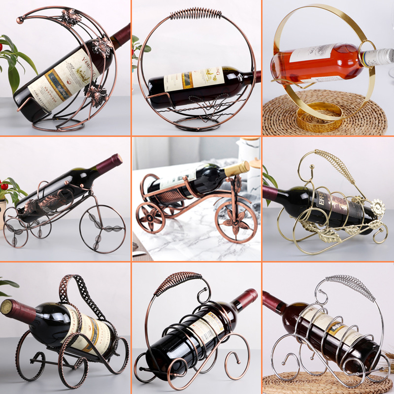 Metal Wine Rack Hanging Wine G – Home Bar Stand recenzja i cena