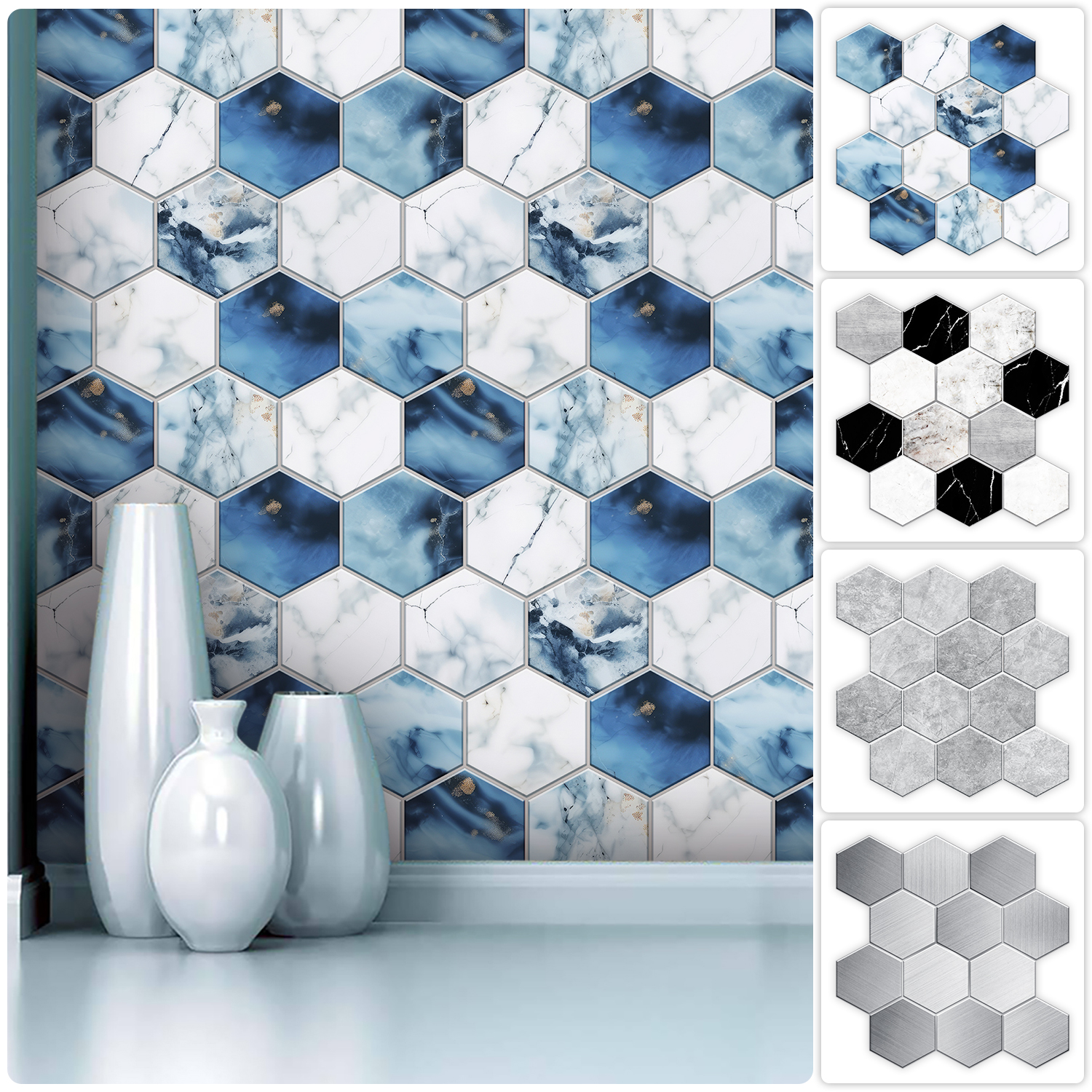5 Styles Flat Hexagon Marble E – Home Bar Sink recenzja i cena