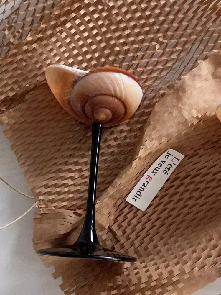 Natural Conch Wine Glass Bar a – Home Bar Setup recenzja i cena