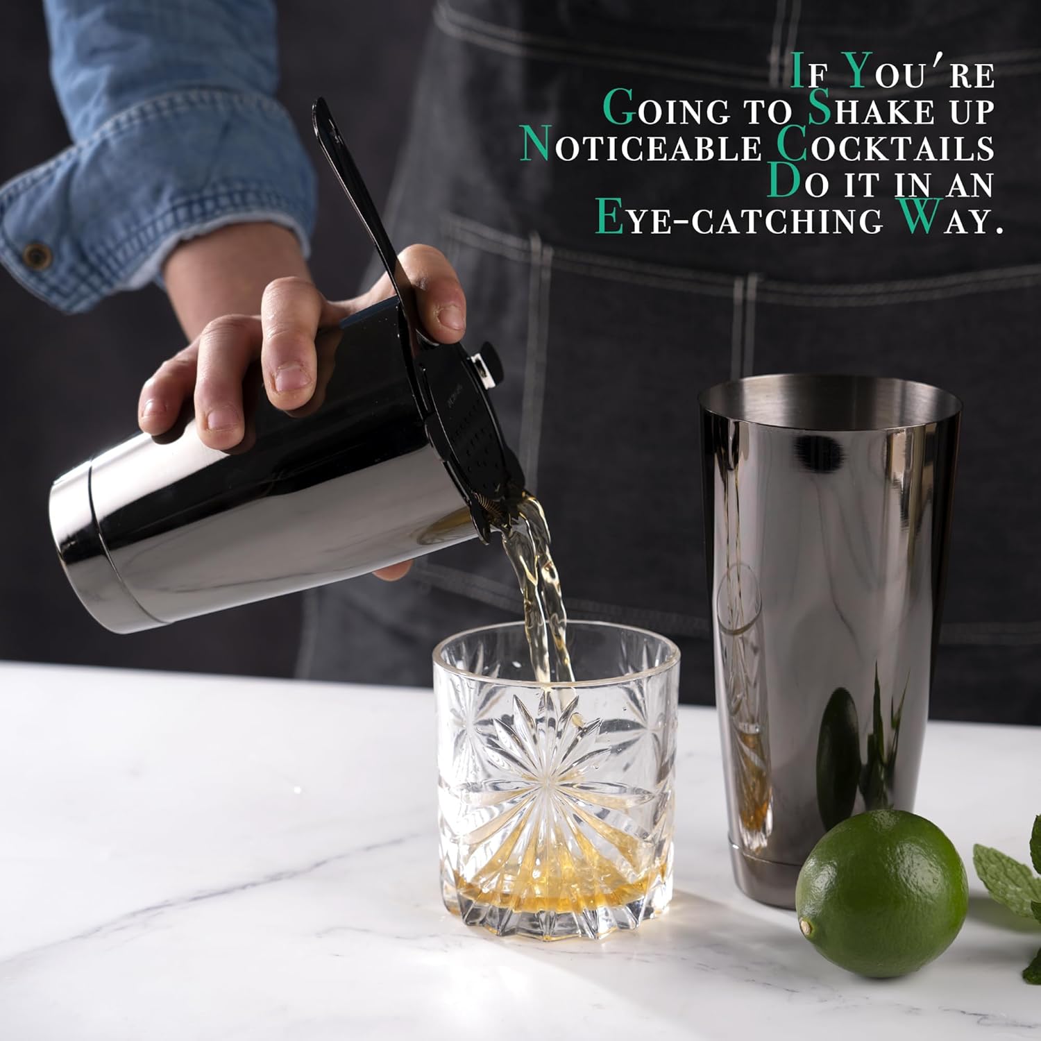 Cocktail Shaker Sets, 12 Pcs S – Boston Shaker Set recenzja i cena