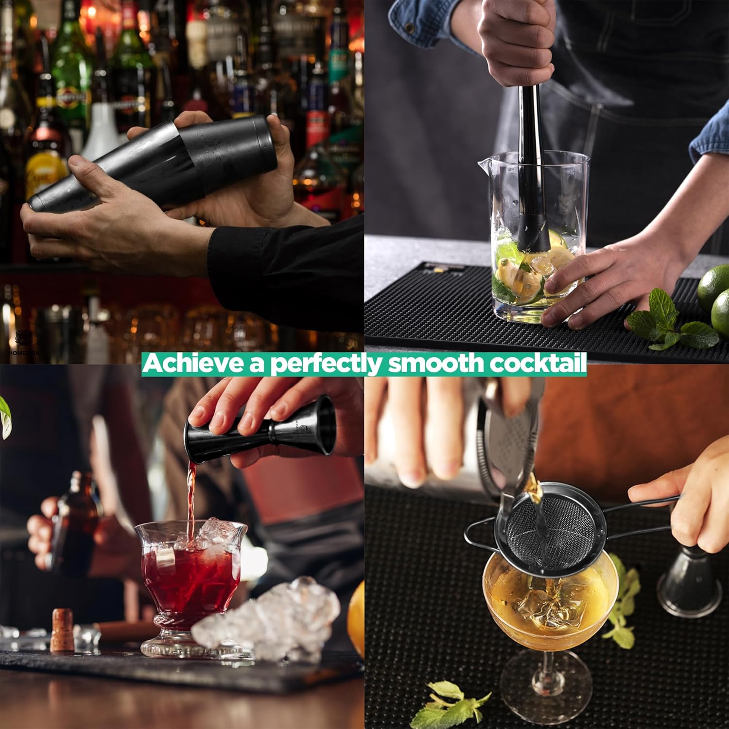 Cocktail Shaker Sets, 12 Pcs S – Boston Shaker Set recenzja i cena