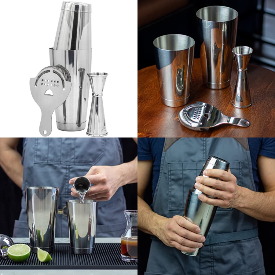 Professional Cocktail Shaker S – Boston Shaker Set recenzja i cena