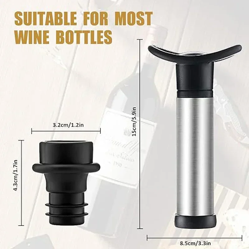 Vacuum Wine Pump Kit with Wine – Wine Preservation Pump recenzja i cena