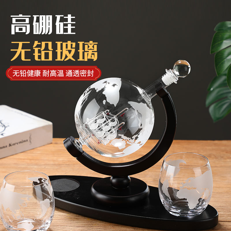 Globe sparkling wine glass bot – Decanter Globe Set recenzja i cena