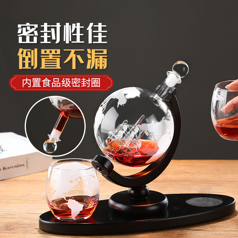 Globe sparkling wine glass bot – Decanter Globe Set recenzja i cena