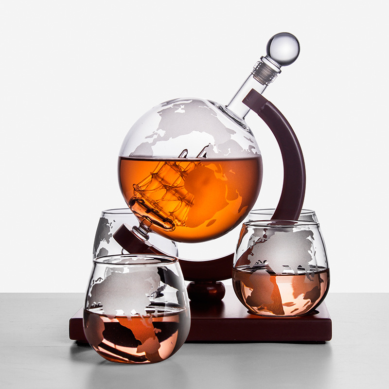 Globe Decanter Creative Glass  – Decanter Globe Set recenzja i cena