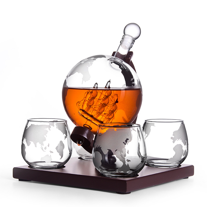 Globe Decanter Creative Glass  – Decanter Globe Set recenzja i cena