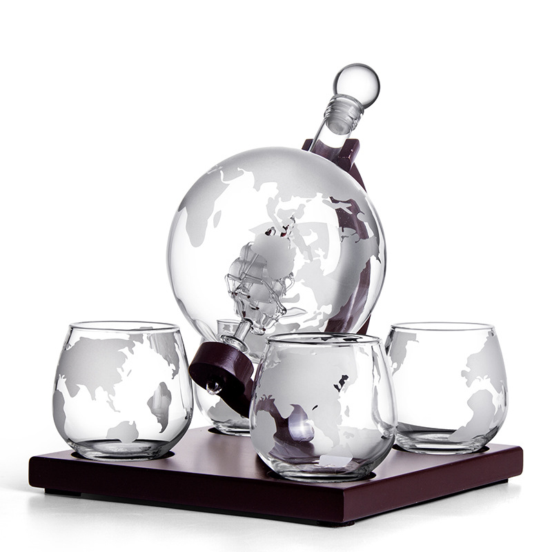 Globe Decanter Creative Glass  – Decanter Globe Set recenzja i cena