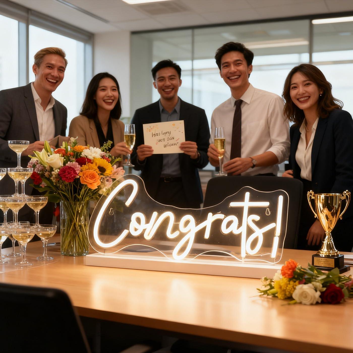 Congrats Neon Sign LED Word Li – Home Bar Word recenzja i cena
