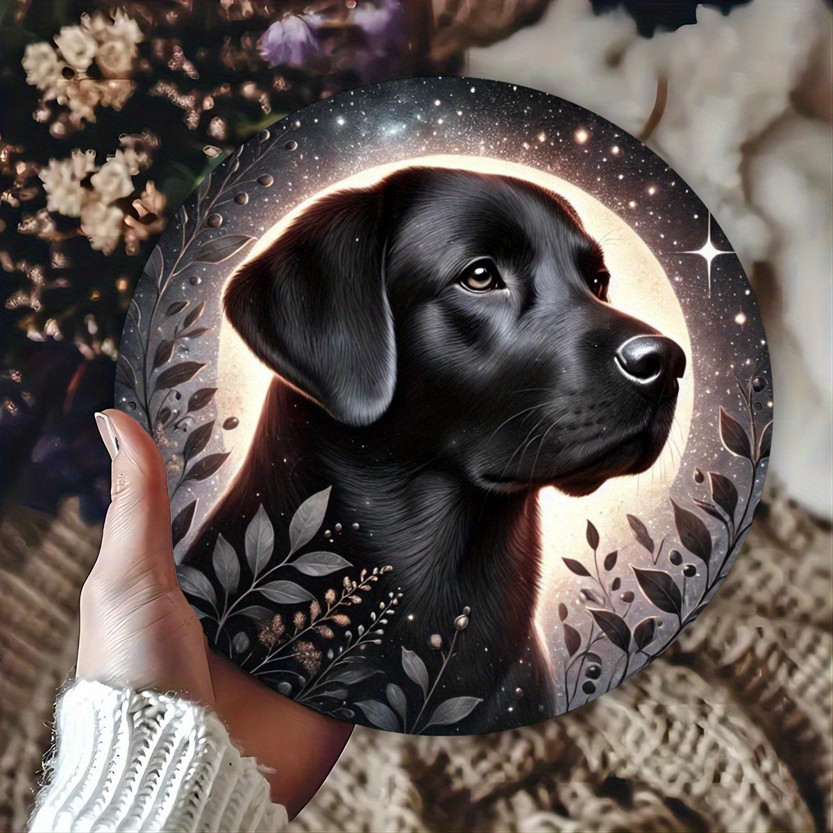 Charming Black Labrador and Ki – Home Bar And Kitchen recenzja i cena
