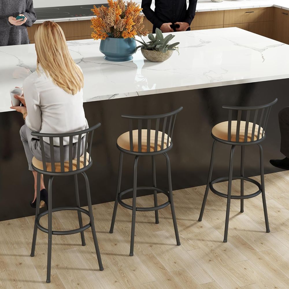 Dining Barstool with 360-Degre – Home Bar Stools recenzja i cena