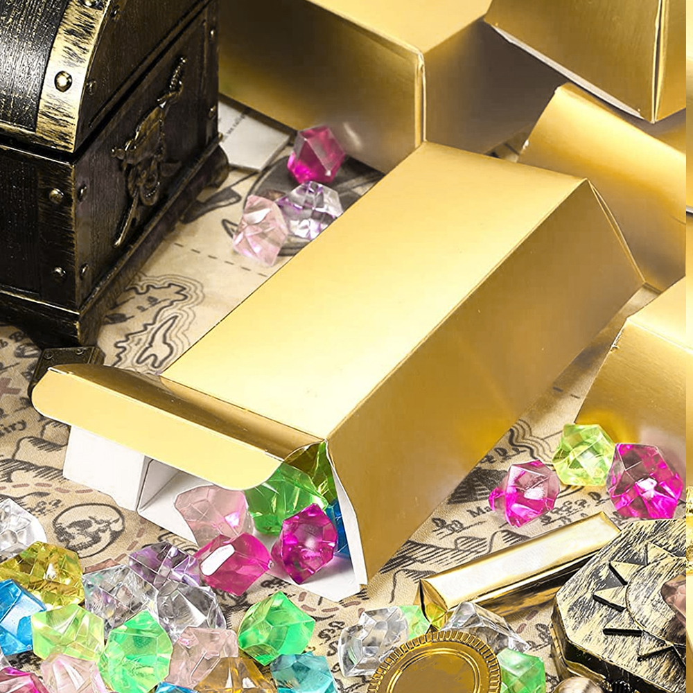 6Pcs Gold Bars Fake Bar Gift B – Bar Cart Gold recenzja i cena