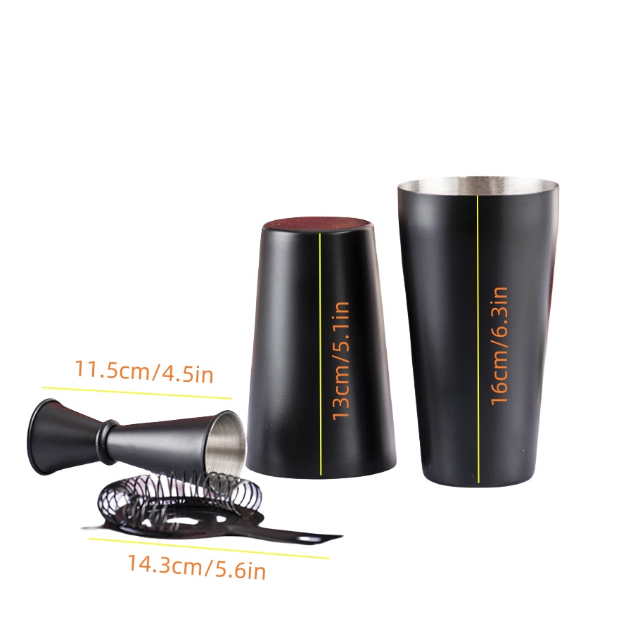 Boston Cocktail Shaker Set 4-P – Boston Shaker Set recenzja i cena