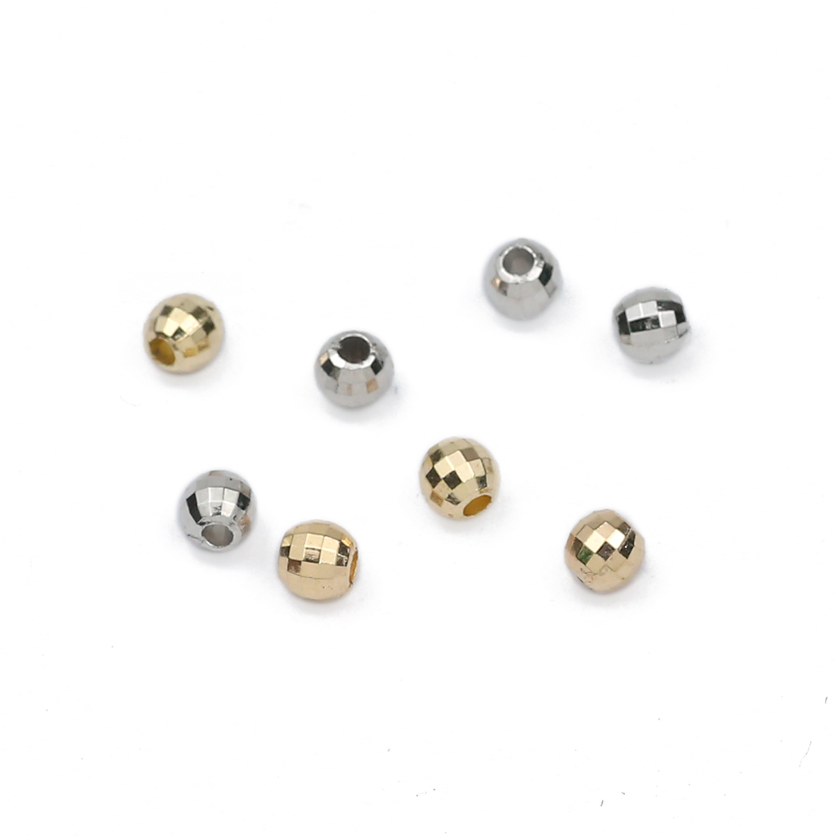 200PCS 4MM faceted round Loose – Bar Cart Gold recenzja i cena