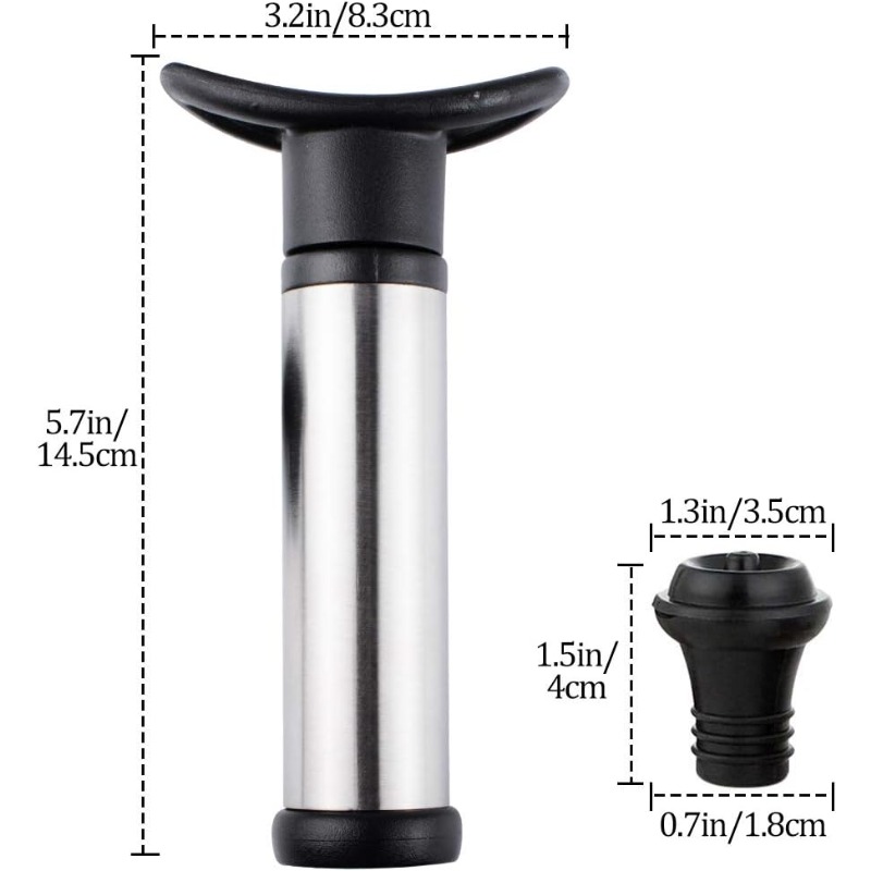 Vacuum Wine Saver Set, Pump Pr – Wine Preservation Pump recenzja i cena