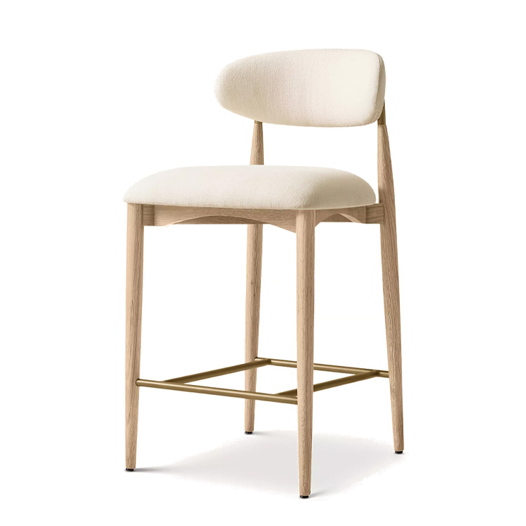 New Style Nordic Fabric Wood C – Home Bar Stools recenzja i cena