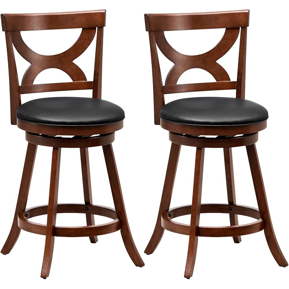 Bar Stools Set o 2, 24'' 360-D – Home Bar Stools recenzja i cena