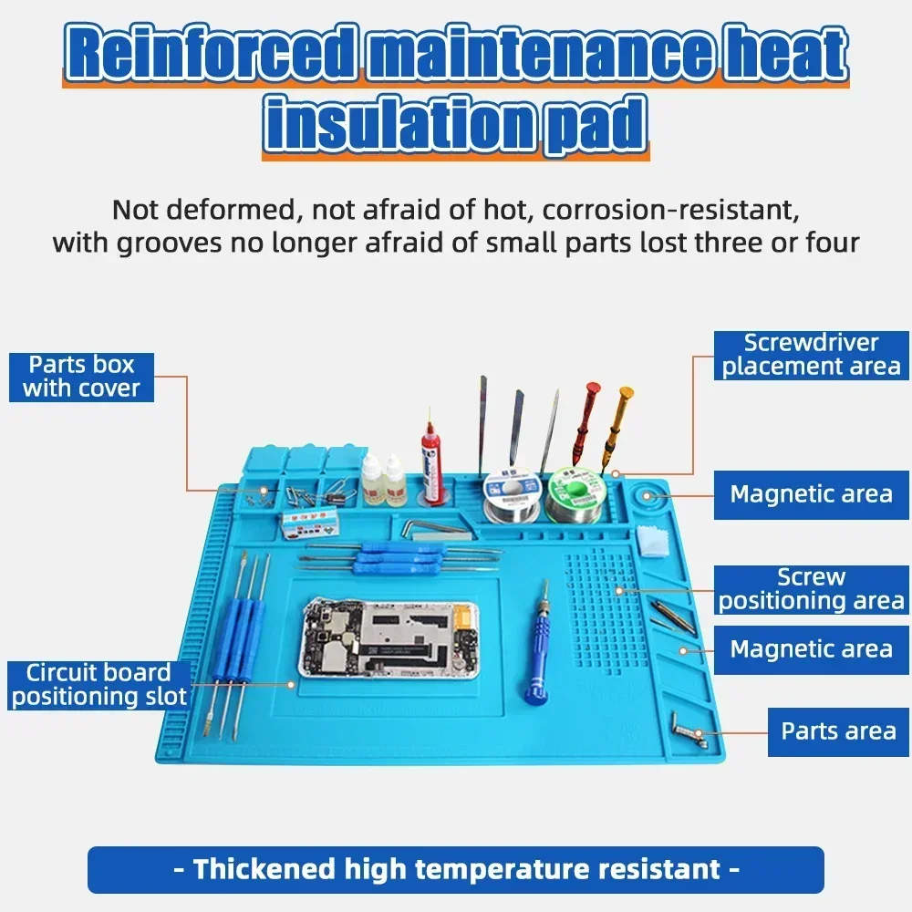 Heat Insulation Magnetic Silic – Bar Mat Rubber recenzja i cena