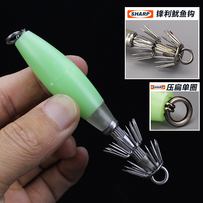 Glow Squid Hook 10cm/14g Doubl – Jigger Double Sided recenzja i cena