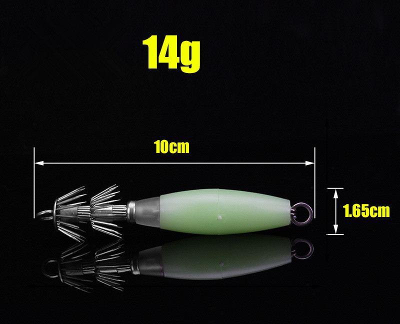 Glow Squid Hook 10cm/14g Doubl – Jigger Double Sided recenzja i cena
